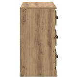 vidaXL Dressoir Artisan Eiken: 34% Korting - 70x35.5x67.5cm