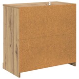 vidaXL Dressoir Artisan Eiken: 34% Korting - 70x35.5x67.5cm