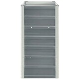 Verhoogde Plantenbak 240x40x77 cm Staal Grijs - 34% Korting