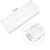 Transparante Acryl Buis Rond - 56mm ID x 60mm OD x 15.2cm - 73% Korting!