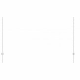 vidaXL Ingegrapte Hekpalen - 11 stuks - Zilver - 180 cm - Gepoedercoat Staal (34% Korting)