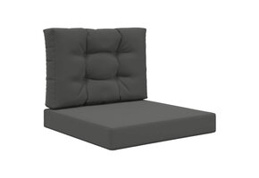 Buitenbankkussen Polyester Antraciet 60x60cm - 34% Korting