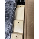 VidaXL Bedframe Fluweel Zwart 80x200 cm - 54% Korting