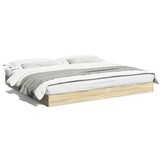 Eikenkleurig Bedframe 180x200 cm - 35% Korting