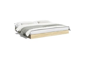 Eikenkleurig Bedframe 180x200 cm - 35% Korting