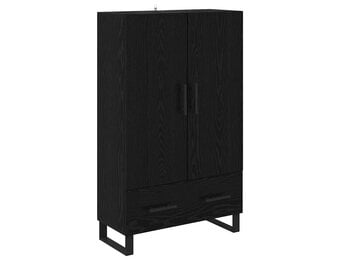 Highboard Zwart Eiken - Ruime Opbergkast met 54% Korting