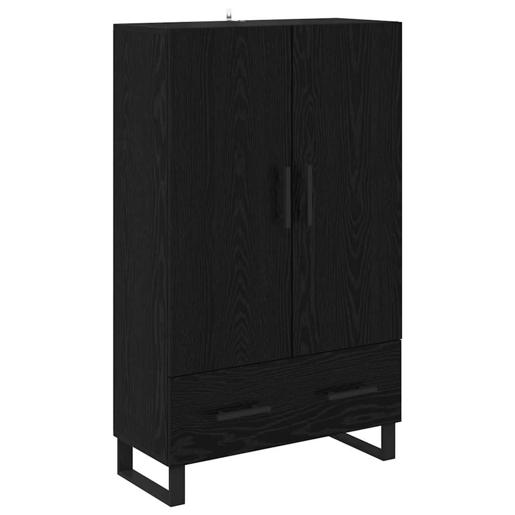 Highboard Zwart Eiken - Ruime Opbergkast met 54% Korting