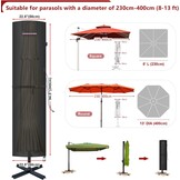 Waterdichte Parasolhoes 240x58cm - 32% Korting