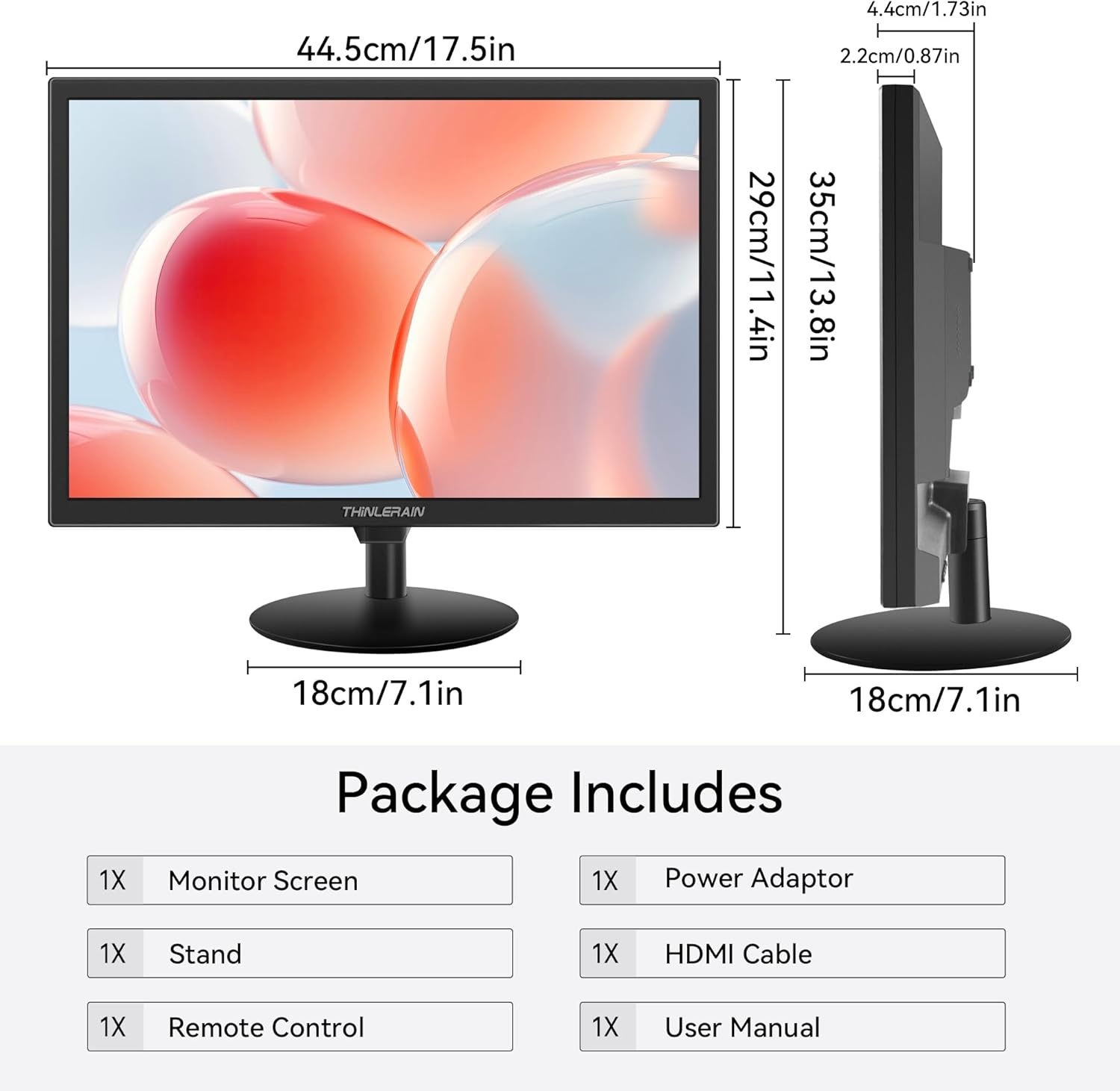 19" LED Monitor 1440x900 HD+ met HDMI - 59% Korting