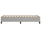 Lichtgrijs Bedframe van Stof (90x200 cm) - 34% Korting