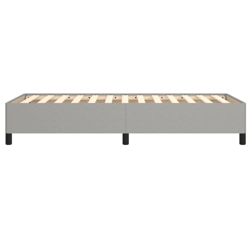 Lichtgrijs Bedframe van Stof (90x200 cm) - 34% Korting