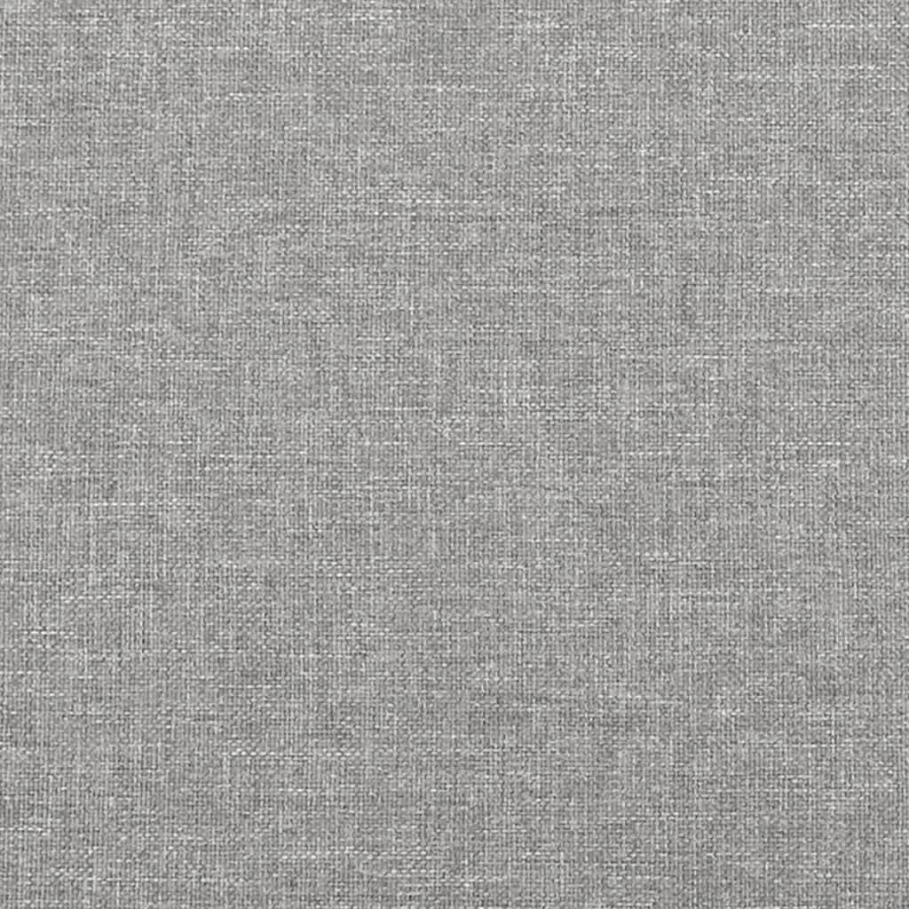 Lichtgrijs Bedframe van Stof (90x200 cm) - 34% Korting