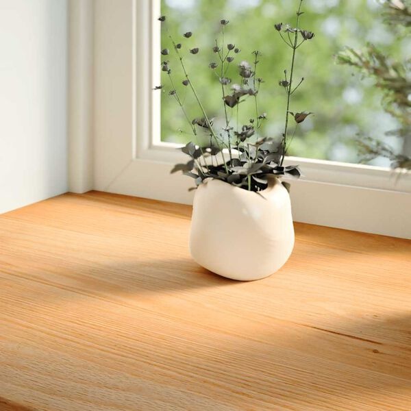 2x Massief Eikenhouten Vensterbank 160x40 cm - Lichtbruin - 35% Korting