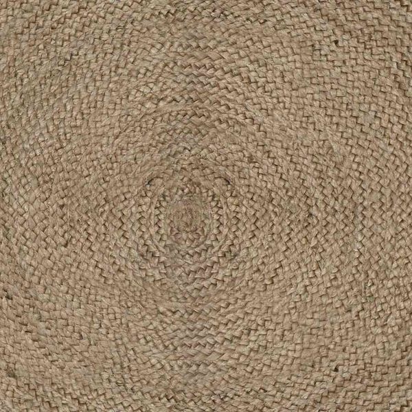 Grijs Jute Vloerkleed 120x120 cm - 34% Korting