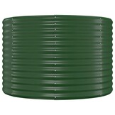 Plantenbak Gegalvaniseerd Staal Groen 322x100x68 cm - 35% Korting