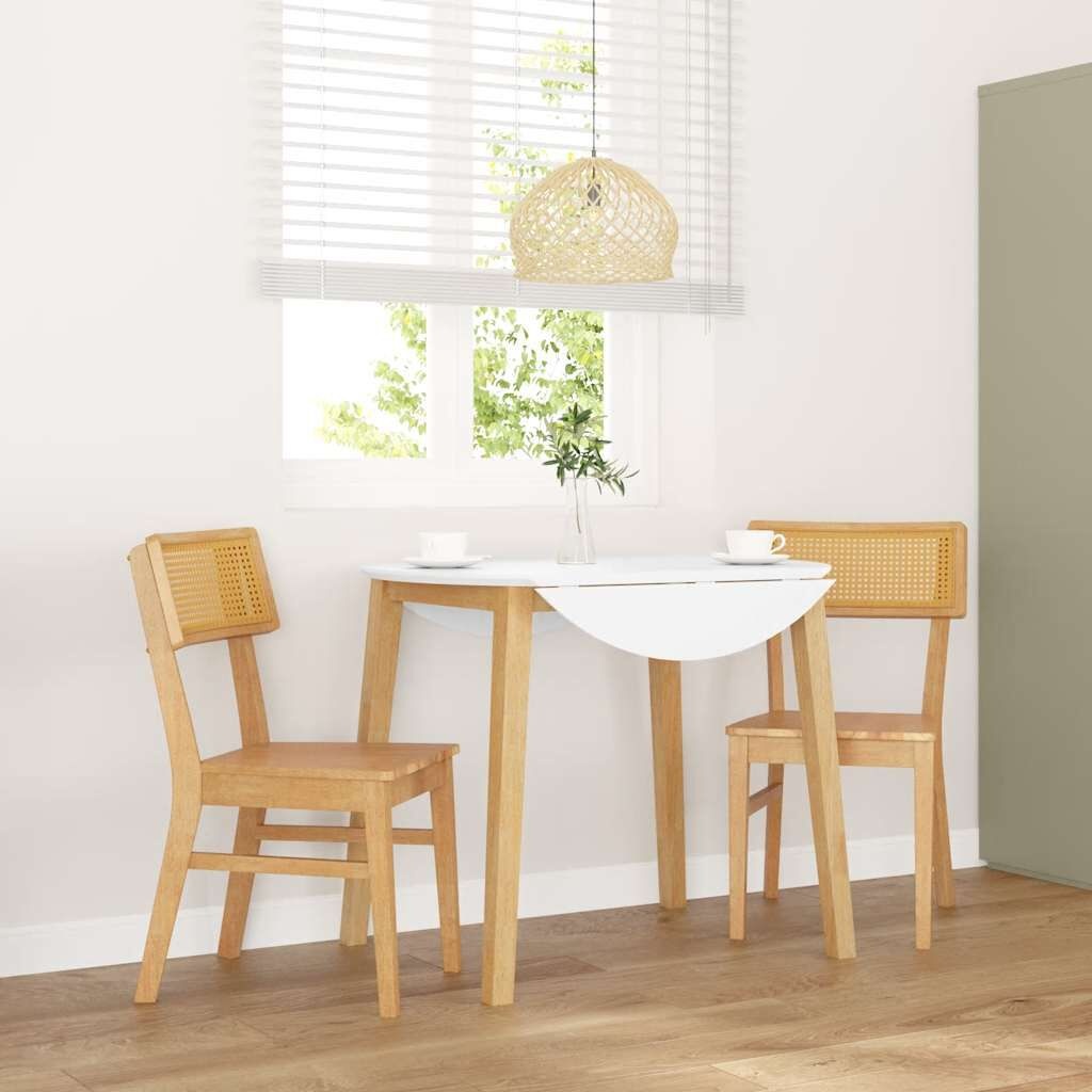 Eetkamerstoelen Massief Hout (2 stuks) - 35% Korting