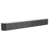 Plantenbak Staal Antraciet 332x40x36 cm - 34% Korting