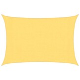 vidaXL Zonnezeil 160 g/m² 3x4 m HDPE beige