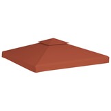 vidaXL Prieeldak 2-laags 3x3m Terracotta - 33% Korting!