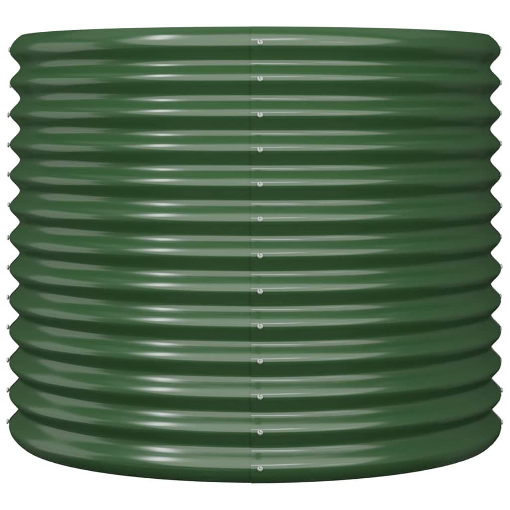 Plantenbak Staal Groen 80x68 cm - 34% Korting