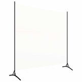 Wit Kamerscherm 1 Paneel 175x180 cm Stof - 33% Korting