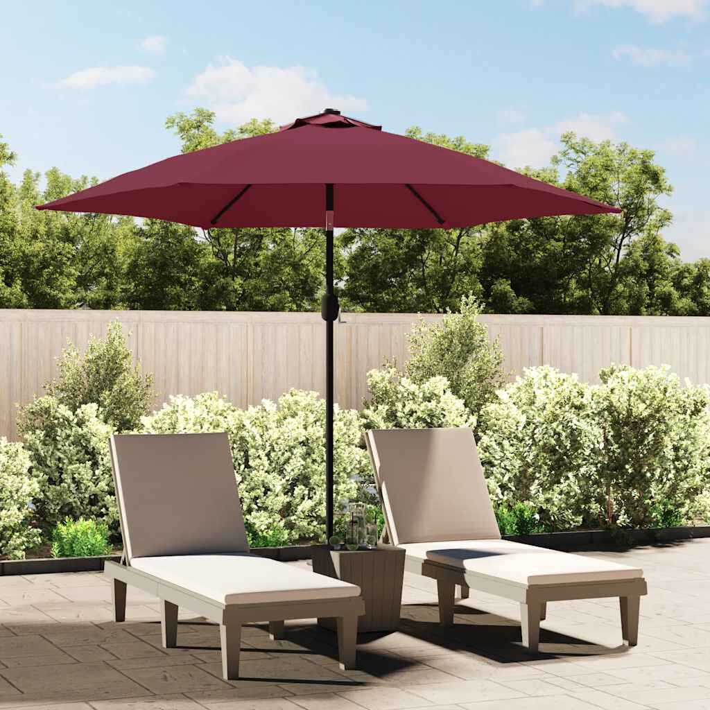 Bordeauxrode Parasoldoek Vervanging 300 cm - 28% Korting