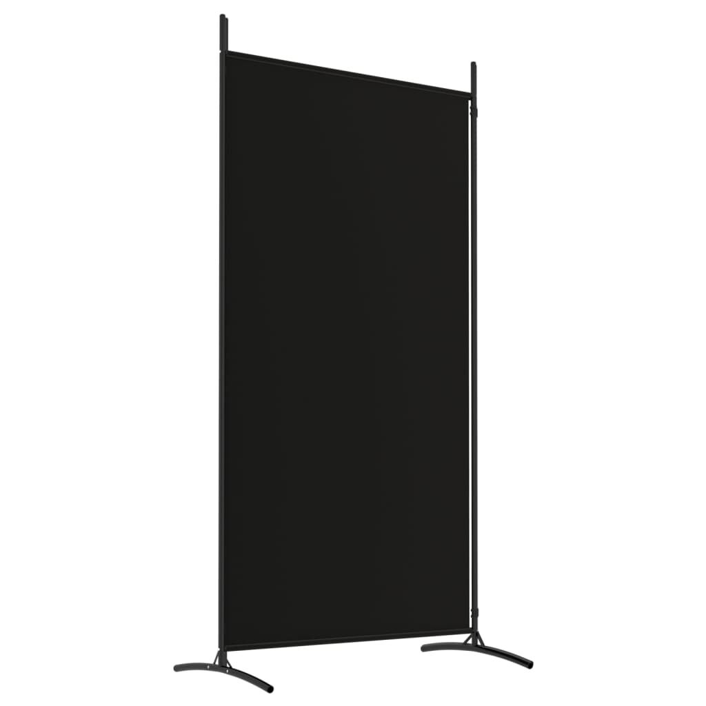 Kamerscherm met 2 Panelen (175x180 cm) - Zwart, 33% Korting