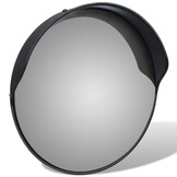 Verkeersspiegel Buiten 30cm PC-Kunststof Zwart - 33% Korting