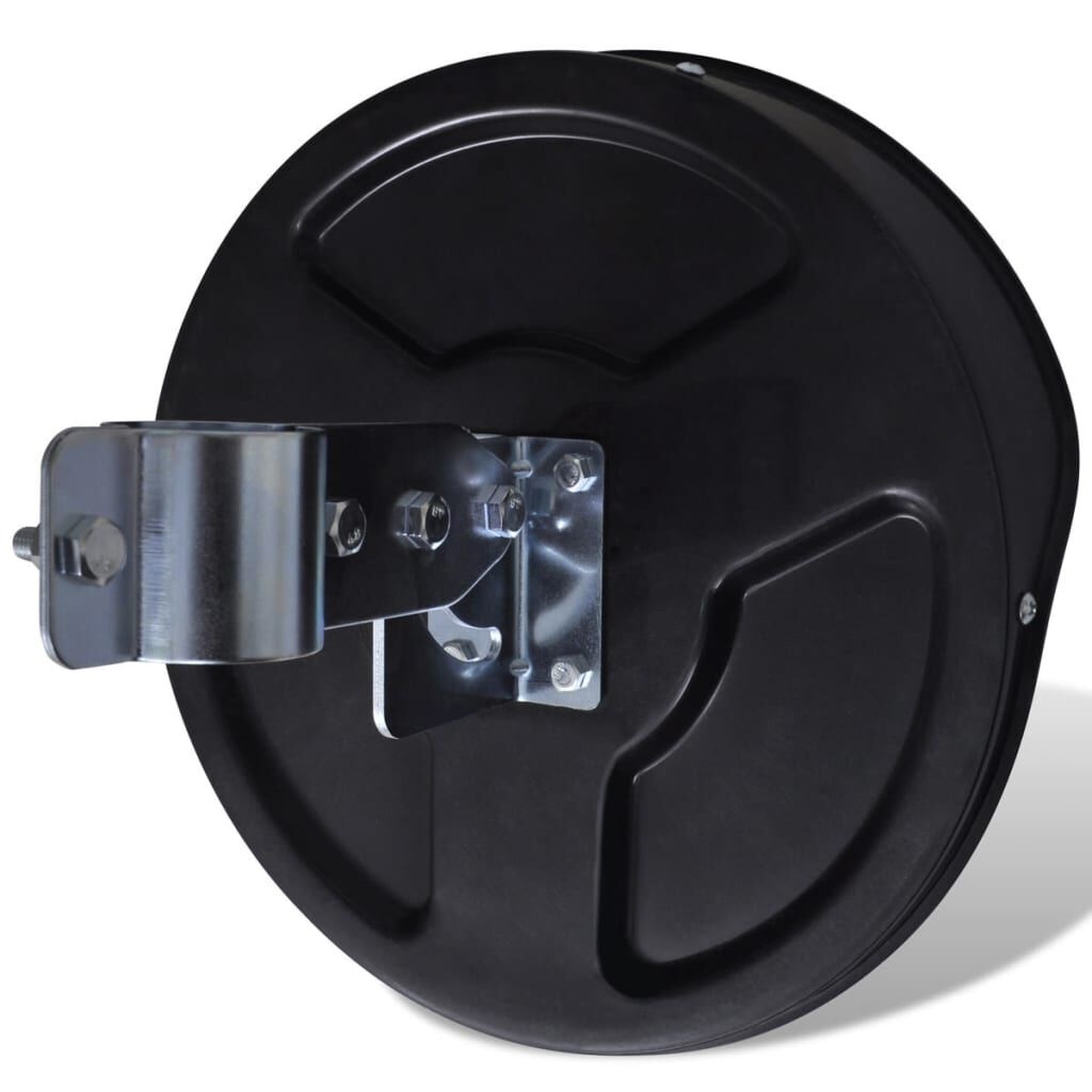 Verkeersspiegel Buiten 30cm PC-Kunststof Zwart - 33% Korting