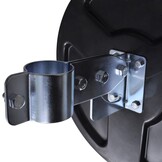 Verkeersspiegel Buiten 30cm PC-Kunststof Zwart - 33% Korting