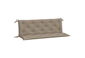 VidaXL Tuinbankkussens Taupe (2 stuks, 150x50cm) - 34% Korting