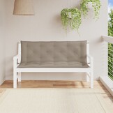 VidaXL Tuinbankkussens Taupe (2 stuks, 150x50cm) - 34% Korting