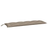 VidaXL Tuinbankkussens Taupe (2 stuks, 150x50cm) - 34% Korting