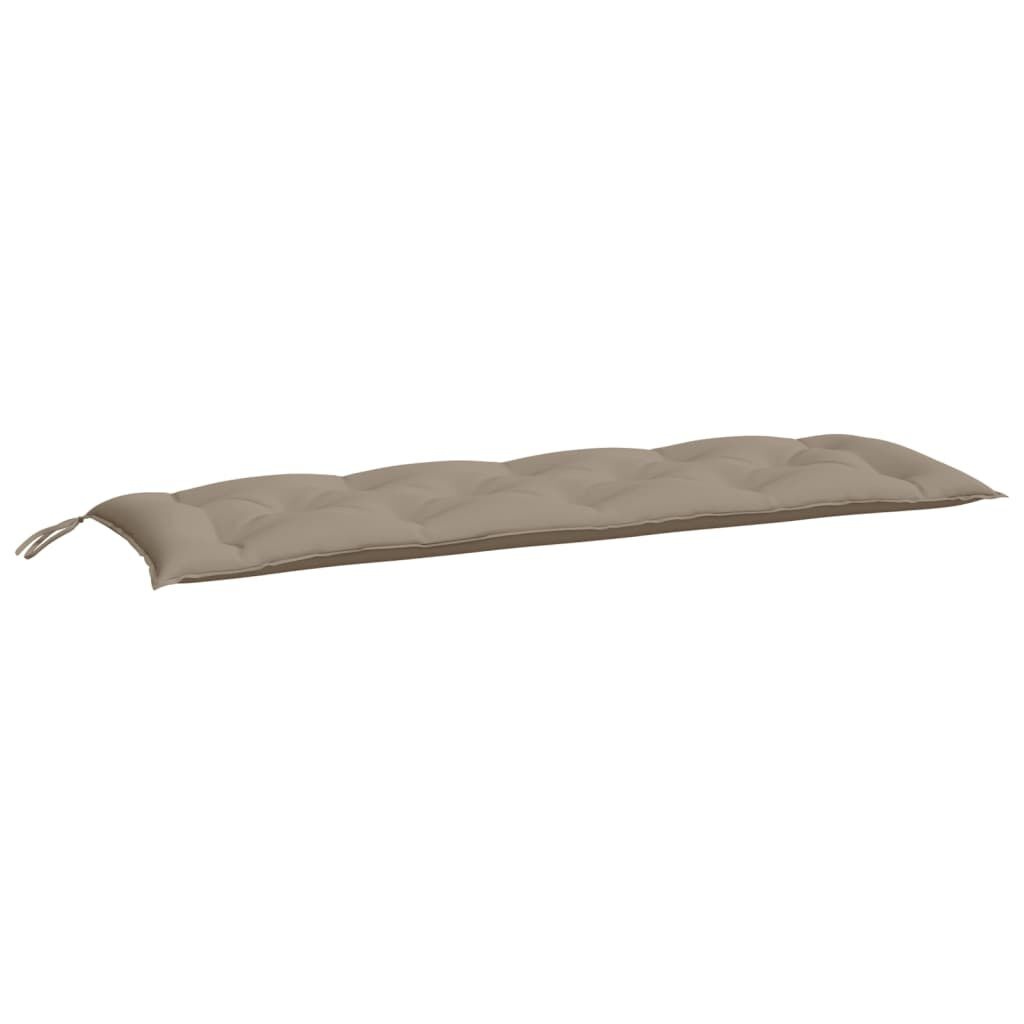 VidaXL Tuinbankkussens Taupe (2 stuks, 150x50cm) - 34% Korting