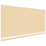 vidaXL Vervangingsdoek voor luifel 600x350 cm polyester crèmekleurig