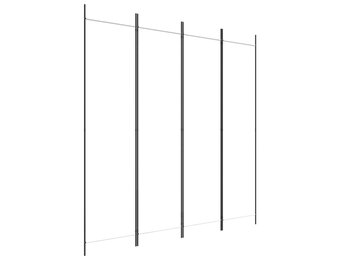 Wit Kamerscherm 4 Panel, 200x200 cm, Inklapbaar - 33% Korting