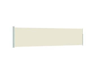 Uittrekbaar Tuinscherm Crème 120x500 cm - 34% Korting