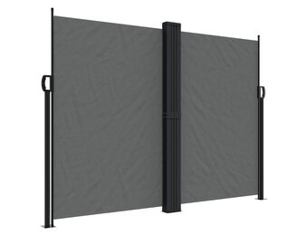 Uittrekbaar Windscherm 180x1000cm Antraciet - 35% Korting