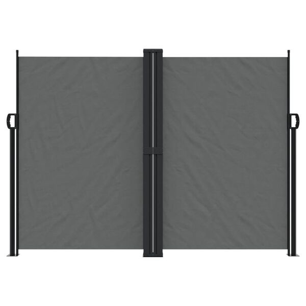Uittrekbaar Windscherm 180x1000cm Antraciet - 35% Korting