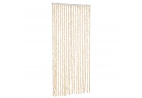 Vliegengordijn 90x200 cm Beige/Wit - 34% Korting!