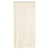 Vliegengordijn 90x200 cm Beige/Wit - 34% Korting!