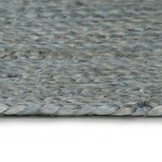 VidaXL Handgemaakt Rond Jute Vloerkleed Olijfgroen 180 cm - 34% Korting