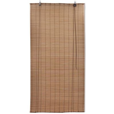 vidaXL Bamboe Rolgordijn Bruin 150x220cm - 34% Korting