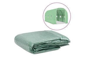 VidaXL Kas Hoes Vervangend Groen (9m²) - 30% Korting