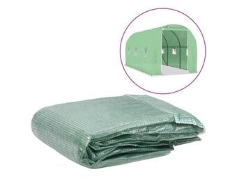 VidaXL Kas Hoes Vervangend Groen (9m²) - 30% Korting