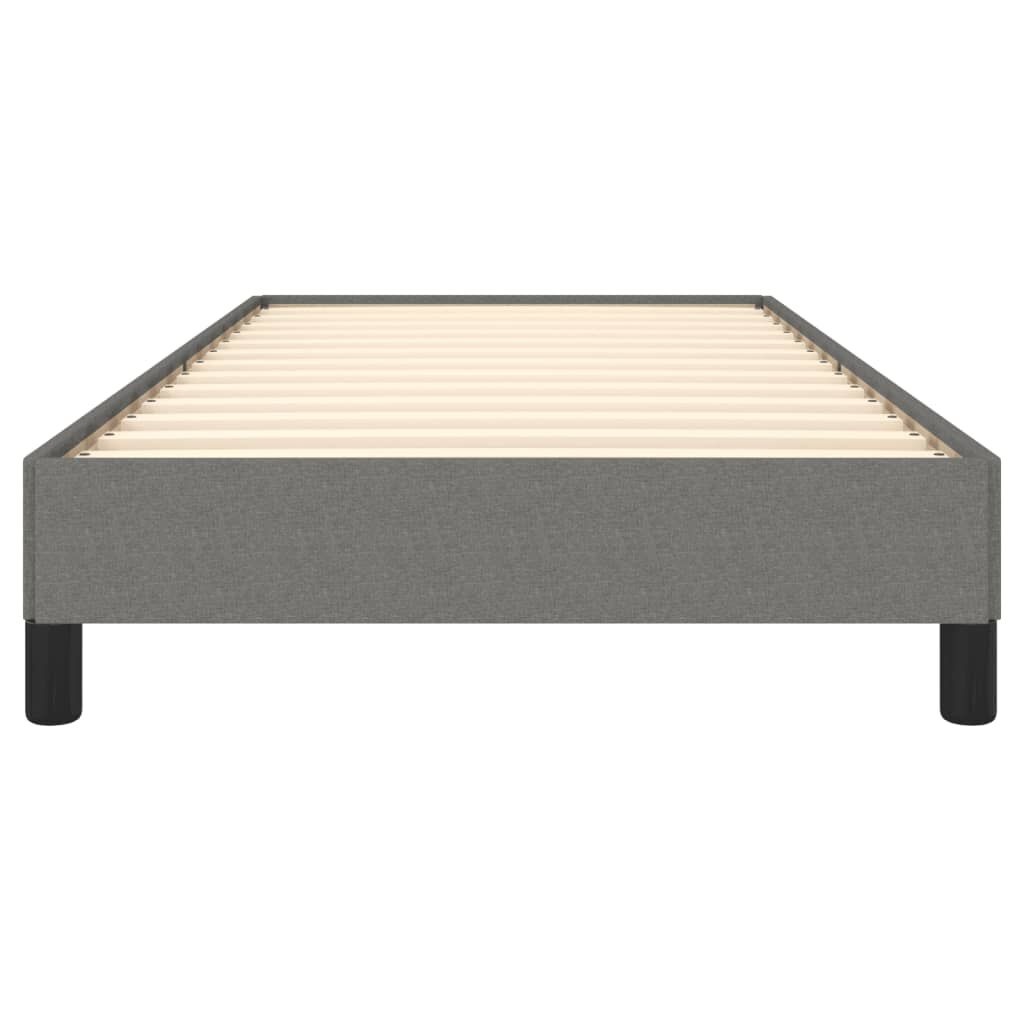 Donkergrijs Bedframe van Stof - 90x200 cm - 29% Korting