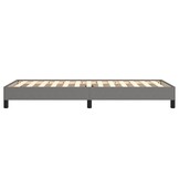 Donkergrijs Bedframe van Stof - 90x200 cm - 29% Korting