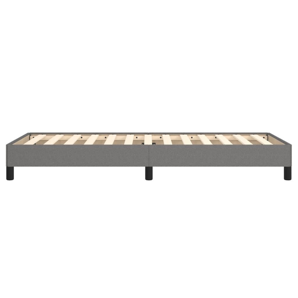 Donkergrijs Bedframe van Stof - 90x200 cm - 29% Korting