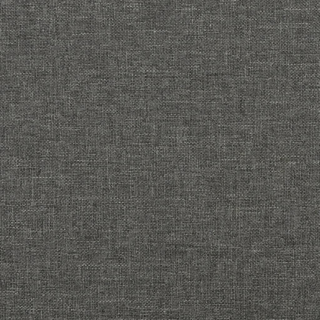 Donkergrijs Bedframe van Stof - 90x200 cm - 29% Korting