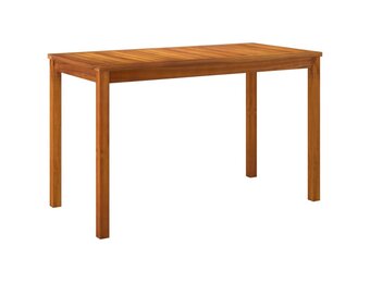 vidaXL Tuintafel 110x55x67 cm Massief Acaciahout - 59% Korting